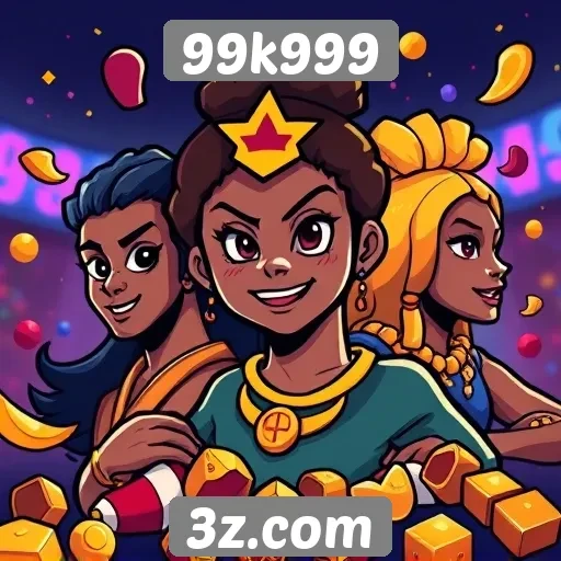 99k999 oferece diversidade em jogos online
